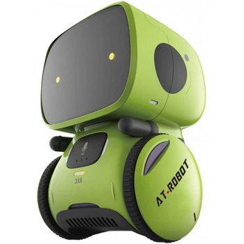 Интерактивная игрушка At-Robot Робот с голосовым управлением зеленый, Укр (At001-02-UKR)