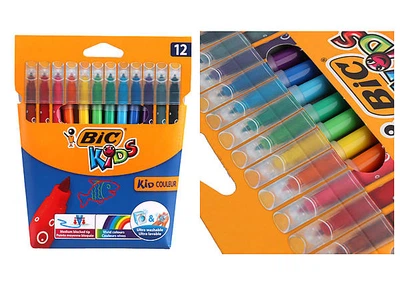 Фломастеры Couleur 12 штук BiC (bc9202932)