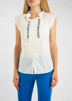 Блуза Pinko 46 Белый (11D6J4 ZR45 Z15-46)