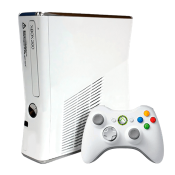 Консоль Microsoft Xbox 360 Slim Freeboot 250GB White + 5 Встроенных Игр Б/У