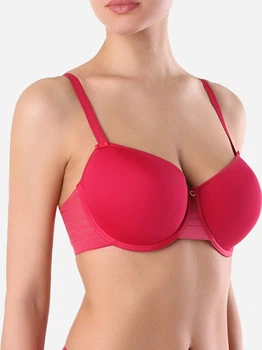 Бюстгальтер с косточками бесшовный Conte Sport Glam Rb4046 17С-0008КСП 75C Брусника (4810226308738)