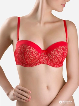 Бюстгальтер с косточками Conte Tatouage RB8042 75A Красный (4810226242209)