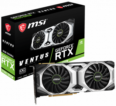 MSI GeForce RTX 2080 SUPER VENTUS OC 8GB