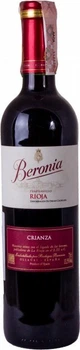 Вино Beronia Rioja Crianza червоне сухе 0.75 л 13.5% (8410023000420)
