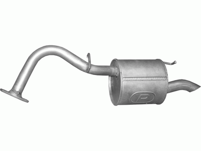 Глушитель Тойота Ярис (Toyota Yaris) (26.02) 1.0i 12V 05-12 Polmostrow