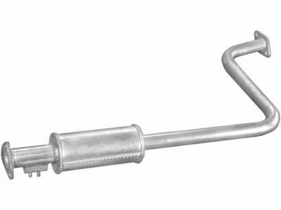 Резонатор Хонда Акорд (Honda Accord) 86-90 2.0I kat (09.19) Polmostrow алюмінієвий
