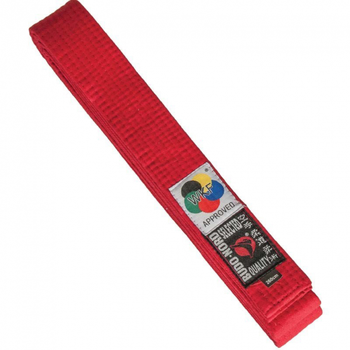 Пояс Budo Nord WKF Red (300 см)