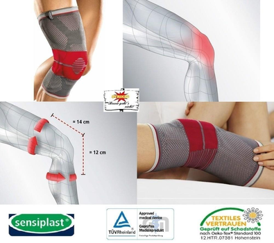 Наколенник ортопедический Sensiplast бандаж для колена размер M