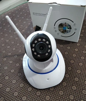 Беспроводная поворотная WIFI Smart NET camera Q6, c 2-мя антеннами (Web camera)