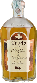 Крепкий алкогольный напиток Grappa Di Sangiovese Crude 0.5 л 40% (8024158072421)