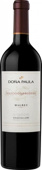 Вино Dona Paula Selección De Bodega Malbec червоне сухе 0.75 л 11-14.5% (7798090160089)
