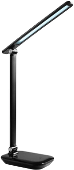 Настольная светодиодная лампа DELUX TF-160 5 Вт LED черная (90015770)