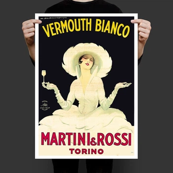 Винтажный Постер Motivator Martini Rossi Torino А3 30х42 см(IN064_А3)