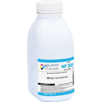 Тонер для HP Color LaserJet 2605 Kaleidochrome Cyan 80г TB77C-1