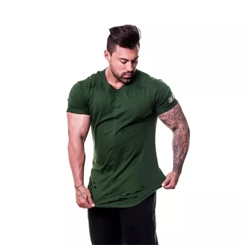 Футболка чоловіча Fitness Wolf зелена L