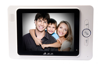 Домофон с цветным экраном JEJA - 835 R0 WHITE 8"