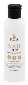 Обезжириватель для ногтей FOX Nail Prep 250 мл