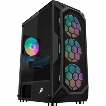 Корпус 1stPlayer X6-3G6P-1G6 Black без БП (X6-3G6P-1G6)