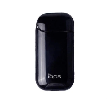 Чохол для айкос, IQOS 2.4 чорний глянсовий, захисний