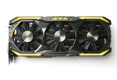 Zotac PCI-Ex GeForce GTX 1080 AMP Extreme 8GB GDDR5X (256bit) (1771/10800) (DVI, HDMI, 3 x DisplayPort) (ZT-P10800B-10P)