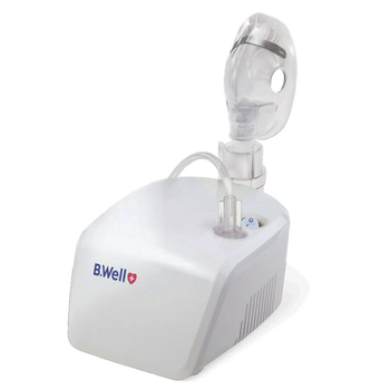 Ингалятор небулайзер компрессорный B.WELL PRO-110 медицинский для ингаляций взрослым и для детей при насморке и кашле 12 Вт (PRO-110)