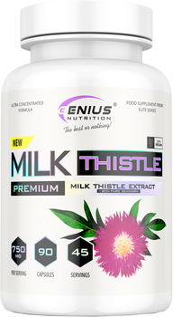 Вітамінно-мінеральний комплекс Genius Nutrition Milk Thistle 90 капсул (7359438464599)