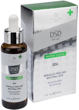 Нейтрализатор пилинга DSD de Luxe 006 Medline Organic Miracle Peeling Neutralizer 50 мл (8437013722223)