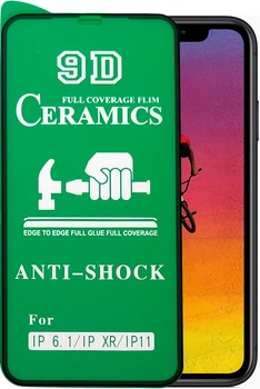 Защитная пленка Ceramics iPhone 11 (керамическая 9D) (15677)