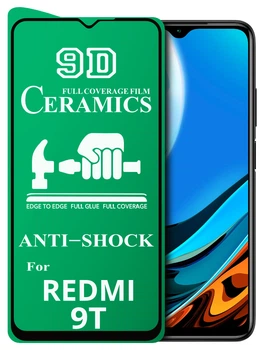 Защитная пленка Ceramics Xiaomi Redmi 9T (керамическая 9D) (20695)
