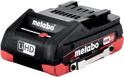 Аккумулятор для инструмента Metabo 18 В Li HD 4 А/ч с кронштейном (624989000)