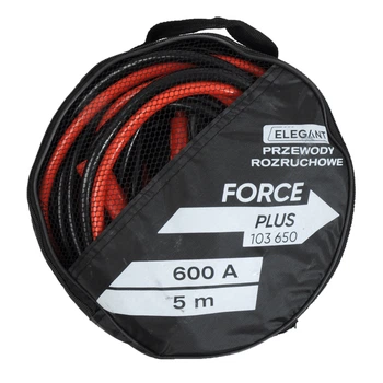 Пускові дроти прикурювання 600А 5м "ELEGANT PLUS" 103 650 сумка (-40 +80°C)