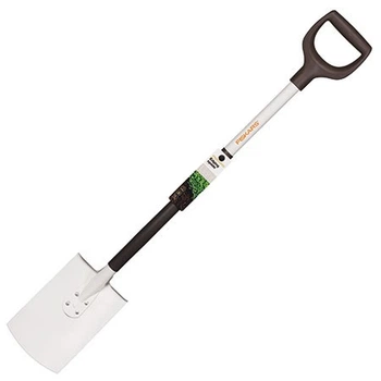 Лопата облегченная с закругленным лезвием Fiskars (1019601)