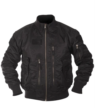 Куртка летная Flie Ger Jacke US Tactical Mil-Tec Германия Black L