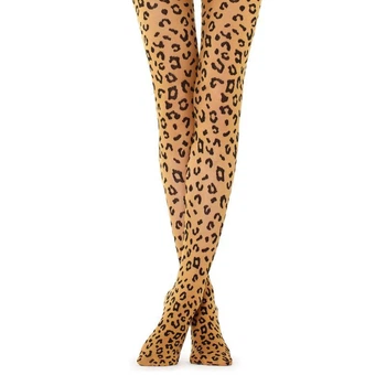 Колготы женские Сalzedonia Animalier капрон тонкие 3-4, M/L Бежевый