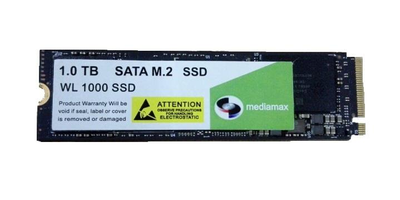 Накопитель SSD Mediamax M.2 sata 1tb (WL 1000 SSD), б/в