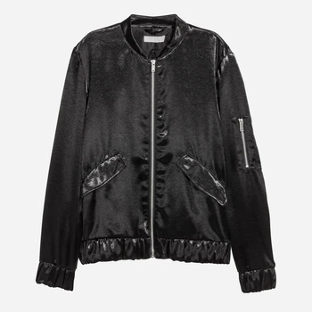 Бомбер жіночий H&M 0430432_чорний 38 Чорний (KAY2000000935461)