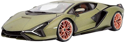Автомодель Bburago Lamborghini Sian FKP 37 1:18 Зелена (4893993110469)