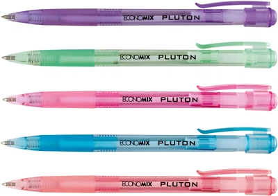 Набір кулькових ручок Economix Pluton 0.5 мм Синій 50 шт. (E10101-25)