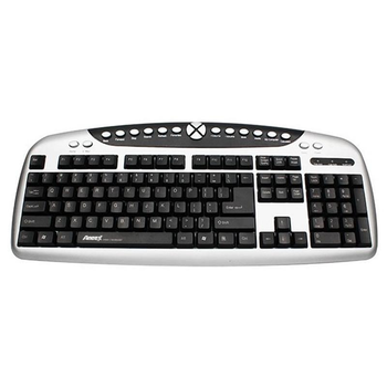 Клавиатура Aneex E-K820 USB Black-Silver