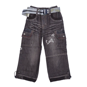 Джинсы для мальчика Hawk Kids 60068A 116 см Чёрный