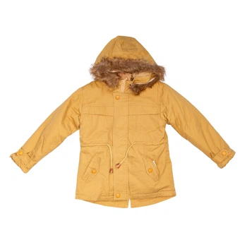 Куртка Парка утеплённая зимняя для мальчика Classic Wear 2241 110 см Бежевый