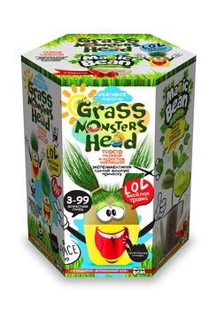 Травянчик Grass monsters head Веселая травка GMH-01...8