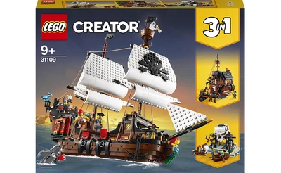 Конструктор LEGO Піратський корабель 1260 деталей (31109)