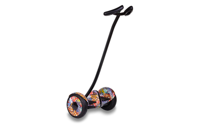 Гироскутер з ручкою для дітей і дорослих Monorim M1Robot Ninebot mini 10,5" (Music Edition) - Hand Drive Hip-hop Miami (Хіп-Хоп Помаранчевий). 31167