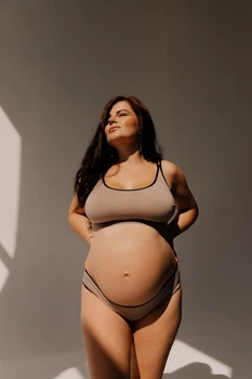 Топ для годування AMO'D'AMO "Olympia Beige" L(A-D) Бежевий