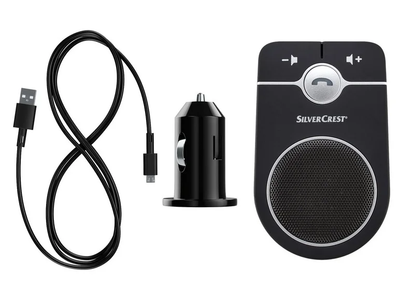 Система гучного зв'язку SilverCrest Bluetooth SBTF 10 F2 SilverCrest чорний L2-10119