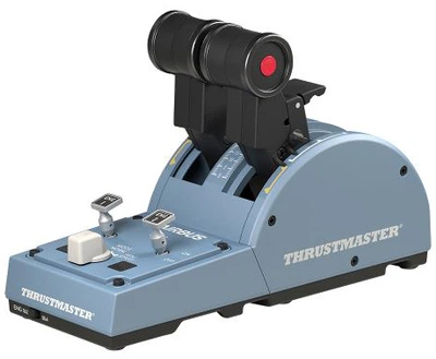 Dźwignia sterowania silnikiem Thrustmaster TCA Quadrant Airbus Edition czarno-niebieski (2960840)