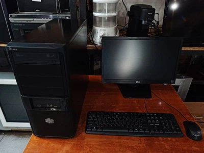 Персональний комп'ютер Cooler Master (системний блок + монітор LG 19 "+ клавіатура + миша) - Б / У