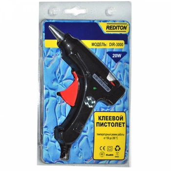 Клейовий пістолет REDITON DIR-3000 7.5 мм 20 Вт
