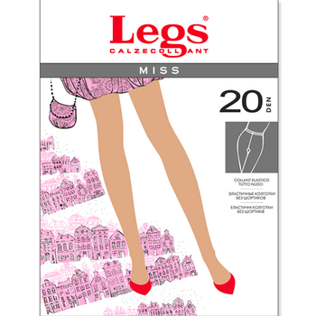 Колготы женские классические LEGS 4 SAND (110 MISS 20 Legs)